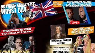 UK Prime Minister's Worst Day | Is Jordan Peterson A Plant? Tate Bros Charged In UK | 6/1/25