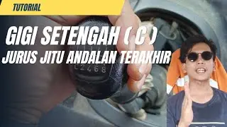 BANYAK YANG BELUM TAU ❗❗FUNGSI GIGI C ATAU GIGI SETENGAH