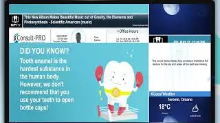 SMILE-PRO TV: Dental Practice TV Software | 900 Unique Presentations | Customizable Waiting Room TV