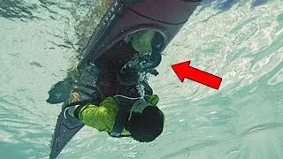 Kayaker capsized in freezing Alaskan water after boat accident