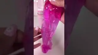 Slimy loop little Stanley Cup slime#asrm #toys #satisfying