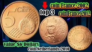 5 Euro Cent Coin Worth $7? 😱 Netherlands & France 2002&ndash;2010 | Old Coin Vault