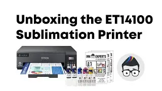 Unboxing the Ink Experts A3 Ecotank ET-14100 Sublimation Printer