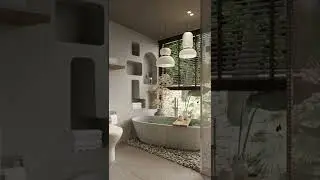 5 ways to design a Zen Bathroom #shorts