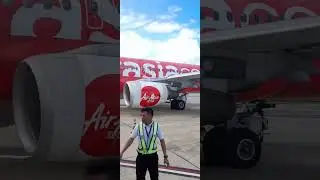Air✈️❤️😀Asia Z2 217 Caticlan arpt🇵🇭👌🌴👍#airasia