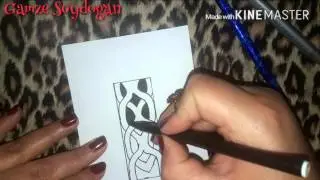How to draw ELVEN tangle pattern ?