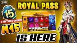 C3S8 Royal Pass M15 Maxout | 4500 UC Royal Pass RP M15 Max Level 50 | Rp M15 Maxing Out PUBG/BGMI
