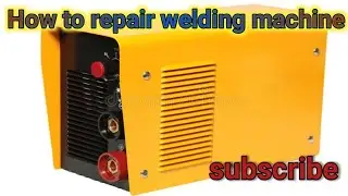 How to repair welding machine/inverter not out put DC voltage #parvaiz Ali Technician #