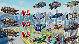 WR🔥 New Weapon Regulator VS All Weapons Comparison |WAR ROBOTS|