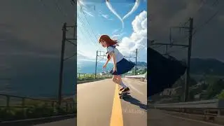Skate of Summer 🌤️ | Cinematic Anime Freedom Scene