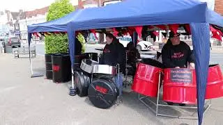 Pan Up Steel Band. Streets Of Battle May 2019