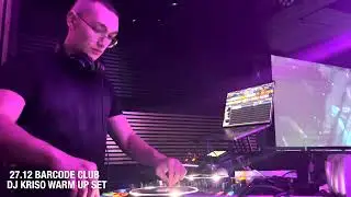 DJ KRISO * @BARCODE LIVE CLUB (BG Rap Warm Up Set)