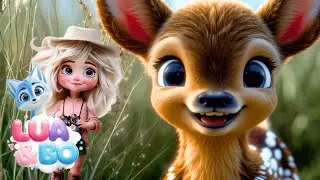 Hup met Hidde het Hertje - Kleine Ontdekkers met Lua & Bo - Educatieve Kinderanimatie over Dieren