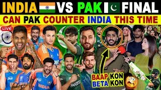 INDIA🇮🇳 VS PAK🇵🇰 ASIA CUP 2025 FINAL🏆 | CAN PAK COUNTER INDIA THIS TIME? | PAK BLUNT REACTIONS