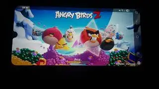 Играю в игру Angry birds 2. Сегодня без новых уровней.