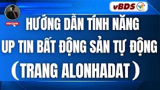 vBDS | Hướng Dẫn T&iacute;nh Năng UP TIN TỰ ĐỘNG  Trang Bất Động Sản Alonhadat DK.Chrome
