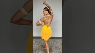 Just a girl in her yellow dress 💛 #dancer #latin #competition #dancecompetition #outfitinspo