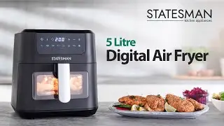 Statesman SKAF05015BK 5 Litre Digital Air Fryer