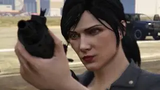 GTA  V - Airport fight