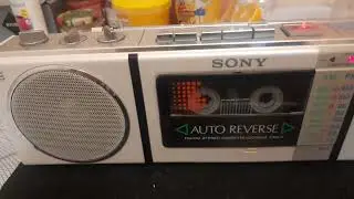 🎶SONY CFS-9  Stereo Cassette Recorder Vintage Audio Supermarket GLOBAL OPT RetroTone Lab #SONY CFS-9
