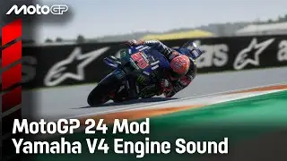 MotoGP 24 Mod - Yamaha Inline4 vs V4 Engine Sound Comparison
