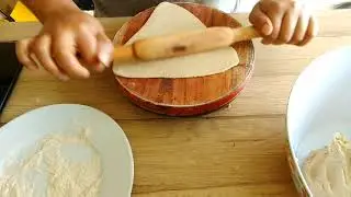 Triangle paratha - Easy and quick step by step process