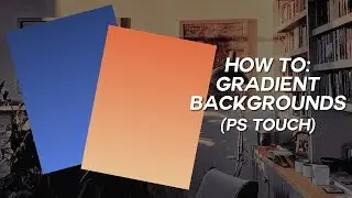 how to make gradient background &brvbar; ps touch