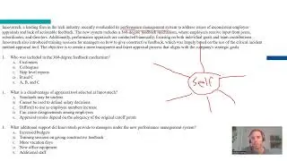 Final Exam Review: Human Resource Management Fall 2024