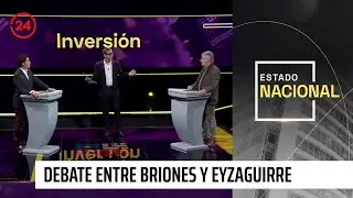 Debate entre Ignacio Briones y Nicolás Eyzaguirre | 24 Horas TVN Chile