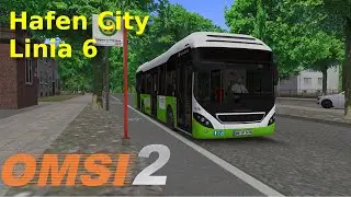 HafenCity - Hamburg modern Line 6 - Volvo 7900 OMSI 2