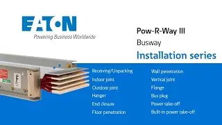 03-Pow-R-Way III busway hanger installation