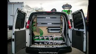 CES 2019 -  Jeff's DC Audio Van - 24 DC 12s on 2 Taramp 30ks !