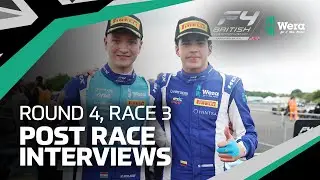💬 Salim, Martin, Henry and Cole | Race 3, Thruxton | Wera Tools British F4