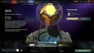 Dota 2 ~ [ 10 Year Anniversary Treasure ]