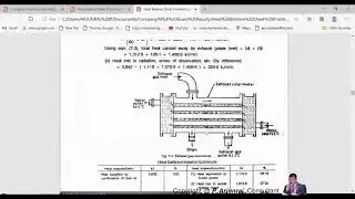 Heat Balance calculation for Engine Part 1 by P.Arjunraj