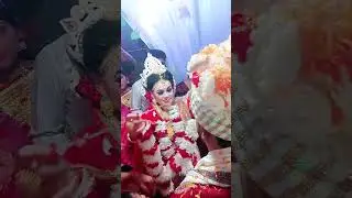 বিয়ের বাড়ির ভিডিও আজ মালা বদল হবে এই রাতে