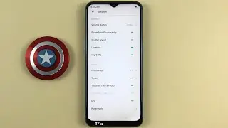 How to use fingerprint to take photos in Camera on OPPO A31 Android 9