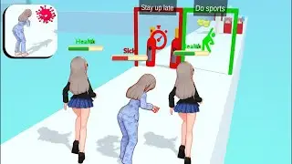 Play 88888 Levels Tiktok Mobile Games RUN HEALTHY  Top Free Gameplay Walkthrough iOS,Android