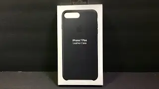 Review of iPhone 7/8 Plus Apple Leather Case