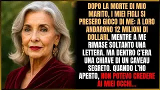 I miei figli ricevettero 12 milioni, io solo una lettera  All’interno trovai una chiave