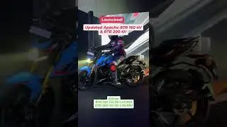 Updated Apache RTR 160 4V & 200 4V Launched!