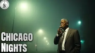 Chicago Smoke Night - Slow Chicago Guitar Blues for Whiskey Nights | Vintage Blues 1940s