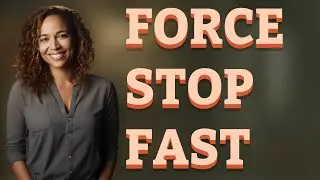 How Can You Force Stop a Crashing Android App Quickly?