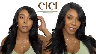 Janet Collection Essentials Synthetic Hair HD Lace Wig - CICI --/WIGTYPES.COM
