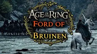 Lord of the Rings Campaign: Flight to the Ford - Nazgul Chase Arwen | BFME2 AOTR Mod (4K HD)