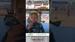 Landon Thrasher Winner Interview - Bandolero Outlaws at Charlotte Motor Speedway - 9/13/25