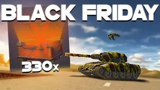 Tanki Online - Black Friday 2021! 330 Ultra Containers Opening! (+ Voice) | Alfi
