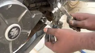 How to change gear lever in bike rs 200 | Rcm vlogs
