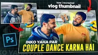 How to Make VLOG Thumbnail in Mobile🔥 | Mobile se VLOG Thumbnail kaise Banaye | Thumbnail Redesign