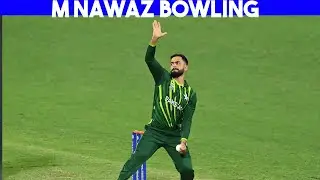m nawaz bowling
